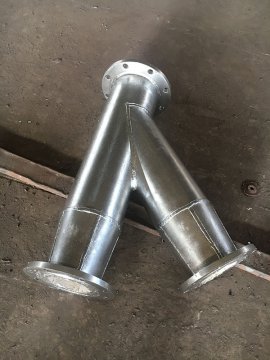 自蔓燃陶瓷復合耐磨管道